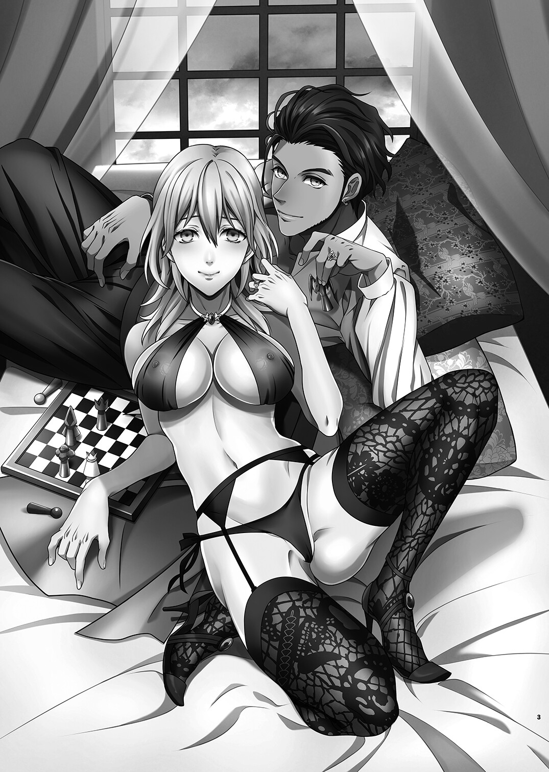 Hentai Manga Comic-The Scenery At Dawn-Read-2